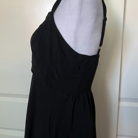Old Navy Black Adjustable Straps Sweetheart Neck Sundress Size Small - Picture 4 of 9